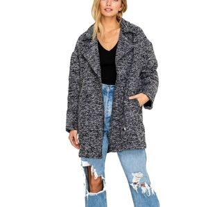ASTR the label oversized coat